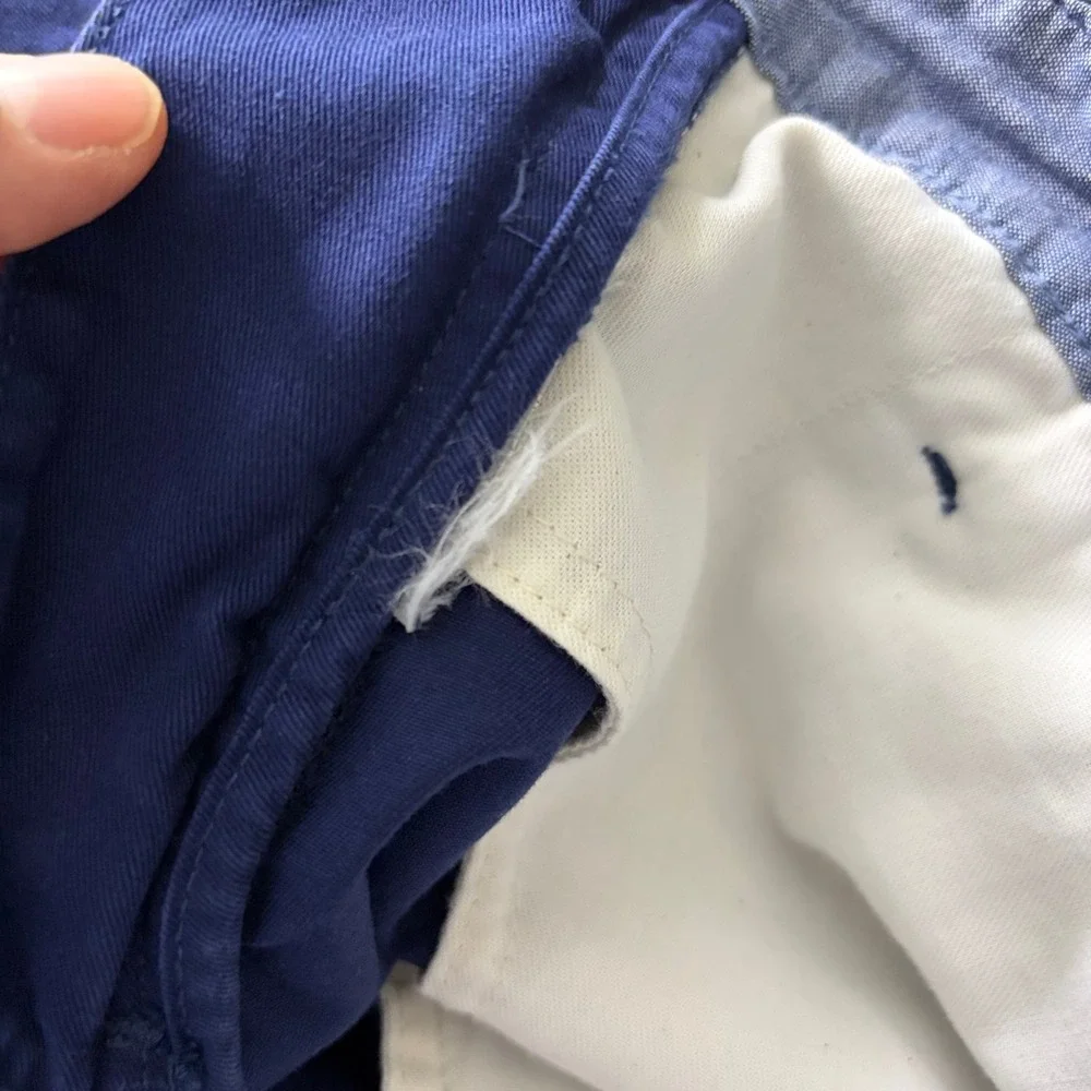 Polo Ralph Lauren Relaxed Fit Chino Shorts Mens 32 Navy Blue‎ 9